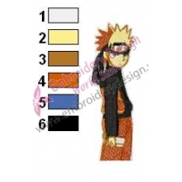 Naruto Uzumaki Embroidery Design 04